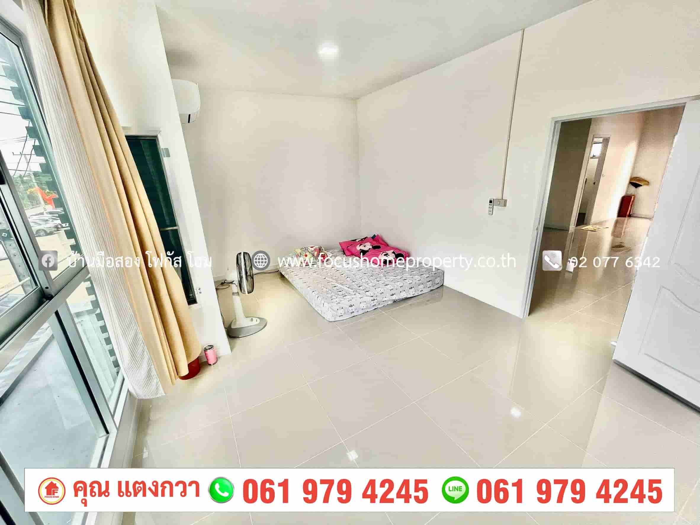 ขาย ตึกแถว 3 ชั้น โครงการ บ้านพฤกษา ราชพฤกษ์ 345